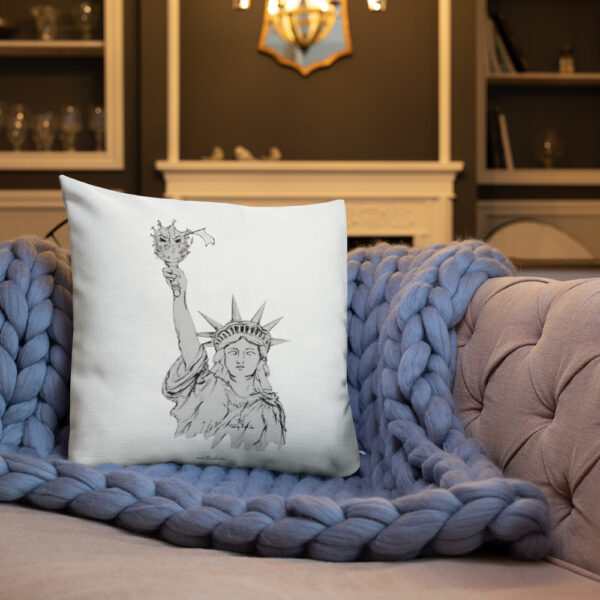 Premium Pillow - Flame of Liberty - Image 4