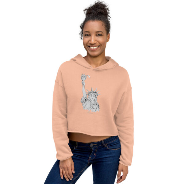 Women Hoodie - Flame of Liberty - Image 4