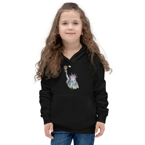 Kids Hoodie - Flame of Liberty - Image 2