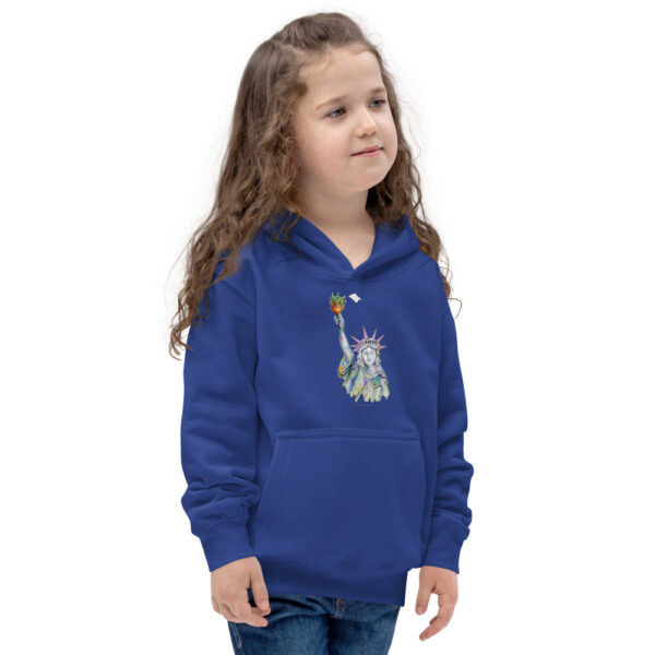 Kids Hoodie - Flame of Liberty - Image 7